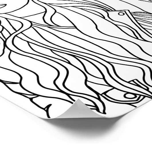 Mode van damesblaasjes voor volwassenen poster (Hoek)