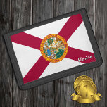 Mode van de Amerikaanse vlag Florida, Amerikaanse  Drievoud Portemonnee<br><div class="desc">Patriottische portefeuilles met de Amerikaanse staat Florida mode met de vlag van Florida - hou van mijn land,  reiscadeaus,  verjaardag van opa,  nationale patriotten/sportfans</div>