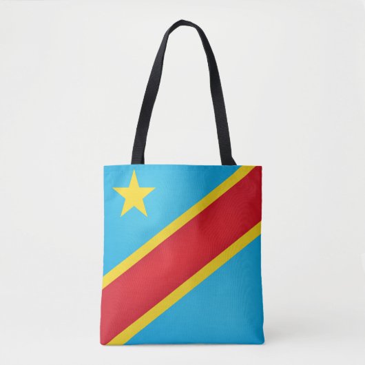 Mode van de Democratische Republiek Congo Tote Bag (Voorkant)