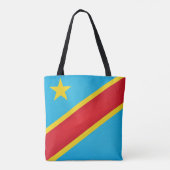 Mode van de Democratische Republiek Congo Tote Bag (Achterkant)