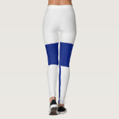 Mode van de Finse vlag Leggings (Achterkant)