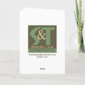 mode van de jaren '50 kaart (Achterkant)