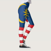 Mode van de Maleisische vlag Leggings (Rechts)