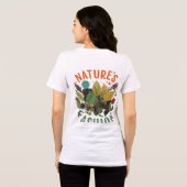 MODE VAN DE NATUUR Tri-Blend SHIRT (Achterkant volledig)