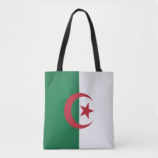 Mode van de vlag van Cool Algerije Tote Bag (Voorkant)