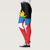 Mode van de vlag van Cool Antigua en Barbuda Leggings (Links)