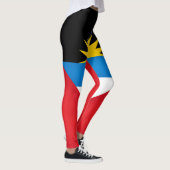 Mode van de vlag van Cool Antigua en Barbuda Leggings (Rechts)