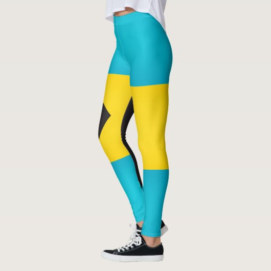 Mode van de vlag van Cool Bahamas Leggings (Links)