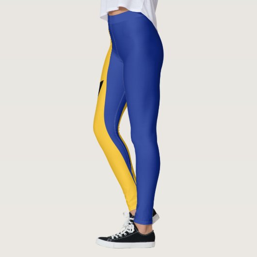 Mode van de vlag van Cool Barbados Leggings (Links)
