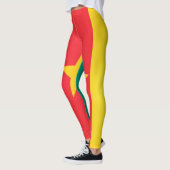 Mode van de vlag van Cool Cameroon Leggings (Links)