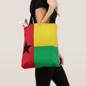 Mode van de vlag van Cool Guinee-Bissau Tote Bag (Dichtbij)