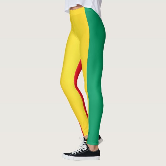 Mode van de vlag van Cool Guinee Leggings (Links)