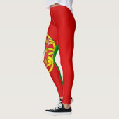 Mode van de vlag van Cool Portugal Leggings (Links)