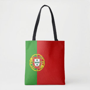 Mode van de vlag van Cool Portugal Tote Bag