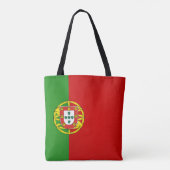 Mode van de vlag van Cool Portugal Tote Bag (Achterkant)