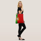 Mode van de vlag van Cool Portugal Tote Bag (Op model)