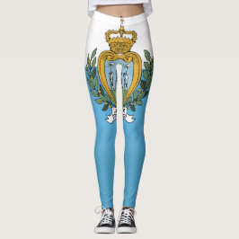 Mode van de vlag van Cool San Marino Leggings