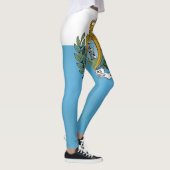 Mode van de vlag van Cool San Marino Leggings (Rechts)