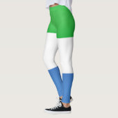 Mode van de vlag van Cool Sierra Leone Leggings (Links)