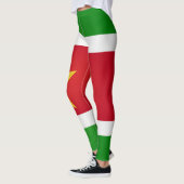Mode van de vlag van Cool Suriname Leggings (Links)