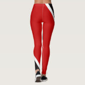 Mode van de vlag van Cool Trinidad en Tobago Leggings (Achterkant)