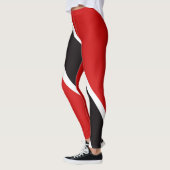 Mode van de vlag van Cool Trinidad en Tobago Leggings (Links)
