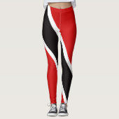 Mode van de vlag van Cool Trinidad en Tobago Leggings (Voorkant)