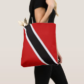 Mode van de vlag van Cool Trinidad en Tobago Tote Bag (Dichtbij)
