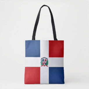 Mode van de vlag van de Dominicaanse Republiek Tote Bag
