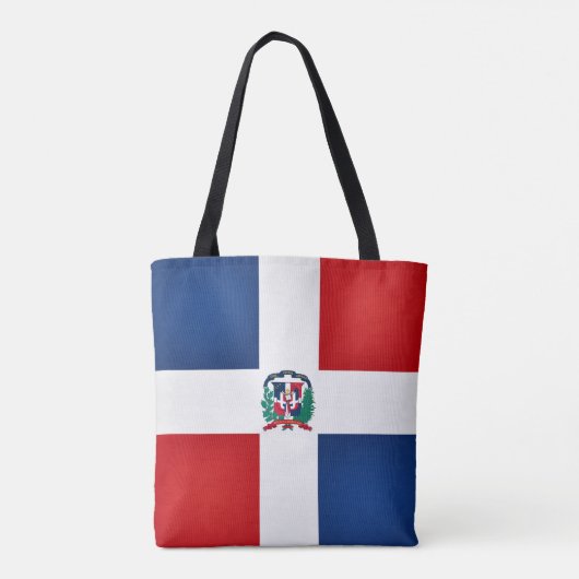 Mode van de vlag van de Dominicaanse Republiek Tote Bag (Achterkant)
