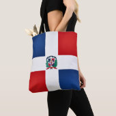 Mode van de vlag van de Dominicaanse Republiek Tote Bag (Dichtbij)