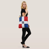 Mode van de vlag van de Dominicaanse Republiek Tote Bag (Op model)