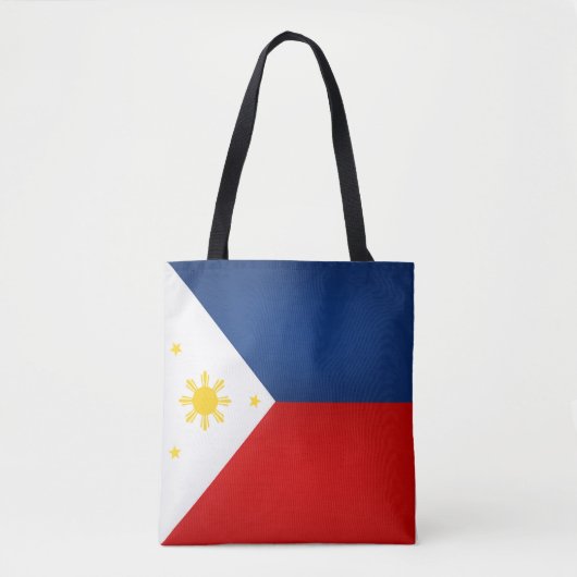 Mode van de vlag van de Filipijnen Tote Bag (Voorkant)
