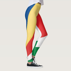 Mode van de vlag van de Seychellen koelen Leggings