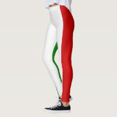 Mode van de vlag van Italië koelen Leggings (Links)