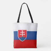 Mode van de vlag van Slowakije Tote Bag (Achterkant)