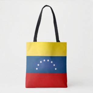 Mode van de vlag van Venezuela Tote Bag