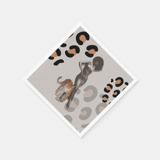 Mode van de vrouw servet (Hoek)