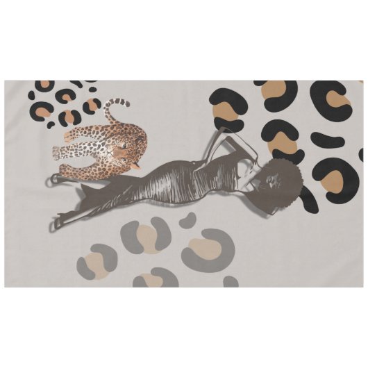 Mode van de vrouw tafelkleed (Voorkant (Horizontaal))