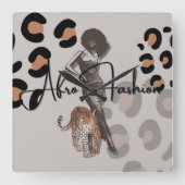 Mode van de vrouw vierkante klok (Voorkant)