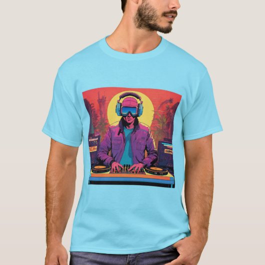 Mode van een DJ T-shirt (Voorkant)