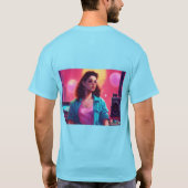 Mode van een DJ T-shirt (Achterkant)