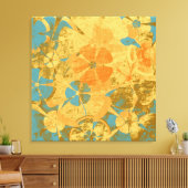 Mode van Floral Canvas Afdruk (Insitu (Woonkamer))