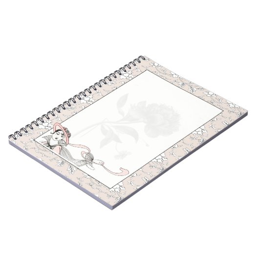 Mode van Floral Notitieboek (Linkerzijde)