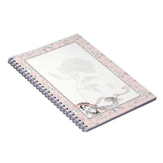  Mode van Floral Notitieboek (Rechterzijde)