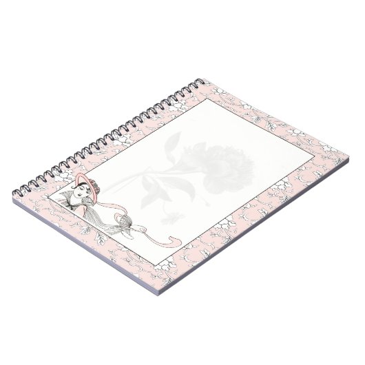 Mode van Floral Notitieboek (Linkerzijde)