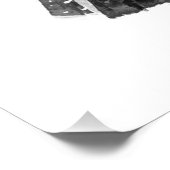 Mode van geschetste couture perfect poster (Hoek)