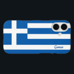 Mode van Griekenland en Griekse vlag, reizen/sport iPhone 16 Hoesje<br><div class="desc">Iphone Case (Mobiel): Griekenland & Griekse vlag mode - houd van mijn land,  nationale patriotten,  reizen,  vakantie-/sportfans</div>