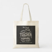 Mode van het bijenboek van het leerlingwezen tote bag (Achterkant)