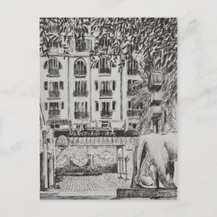 Mode van het Majestic Cannes Film festival TV Briefkaart